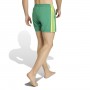 Calção Adidas 3 Stripes 5IN - Verde/Amarelo